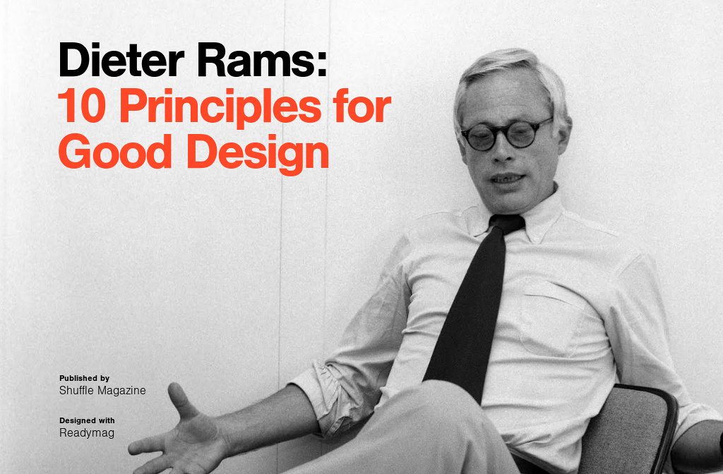 10 dieter rams principles